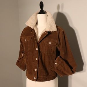 Old Navy Brown Vintage Looking Corduroy Jacket